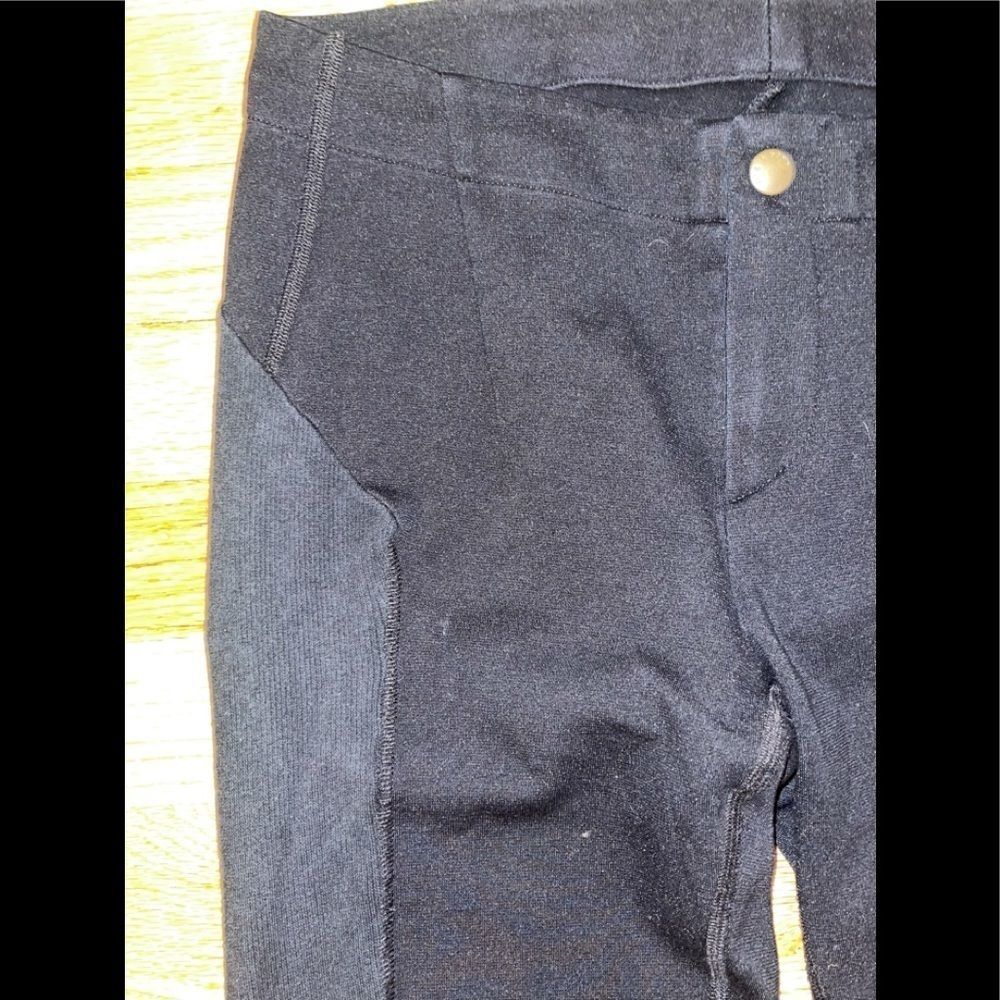 Rag & Bone Knit Mixed Media Leggings w/ Zip Fly 26 - Picture 8 of 11